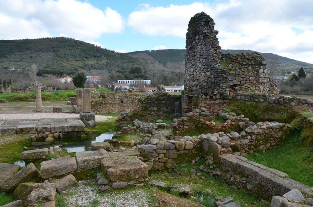 Ruinas romanas de Ammaia