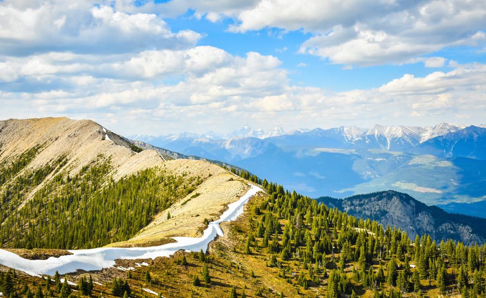 Paso de Pedley cerca de Invermere