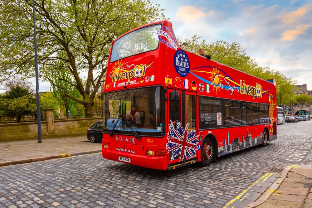 Autobús turístico de Liverpool