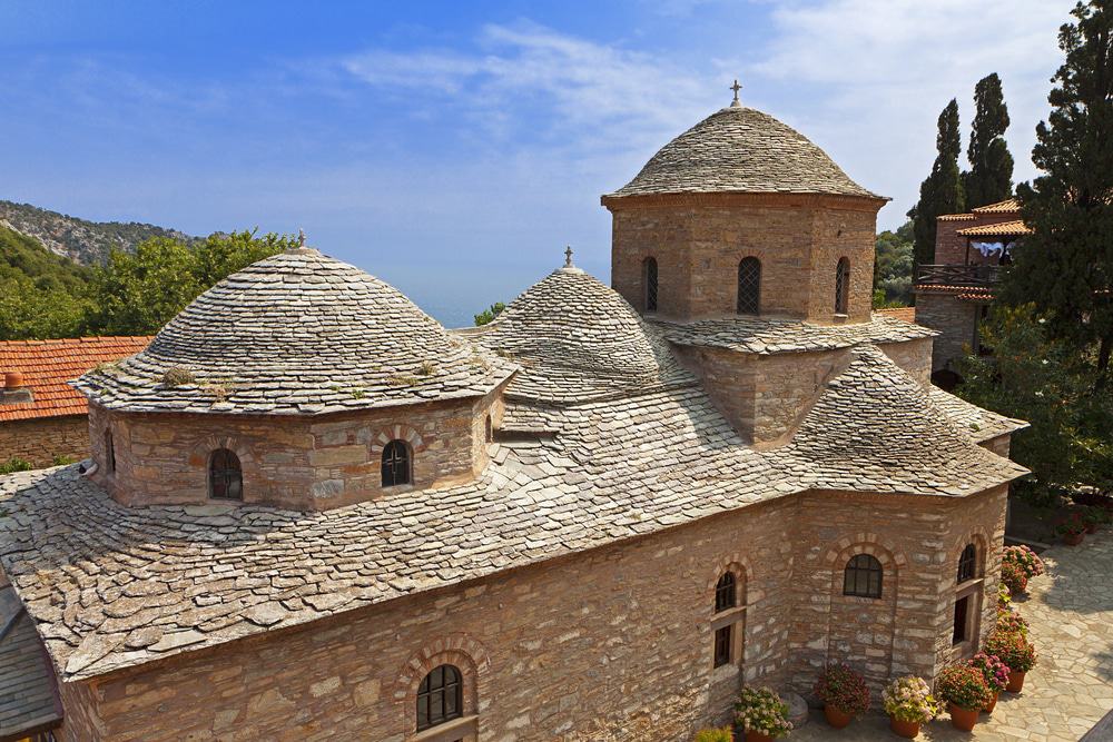 Monasterio de Evangelistria, Scíathos