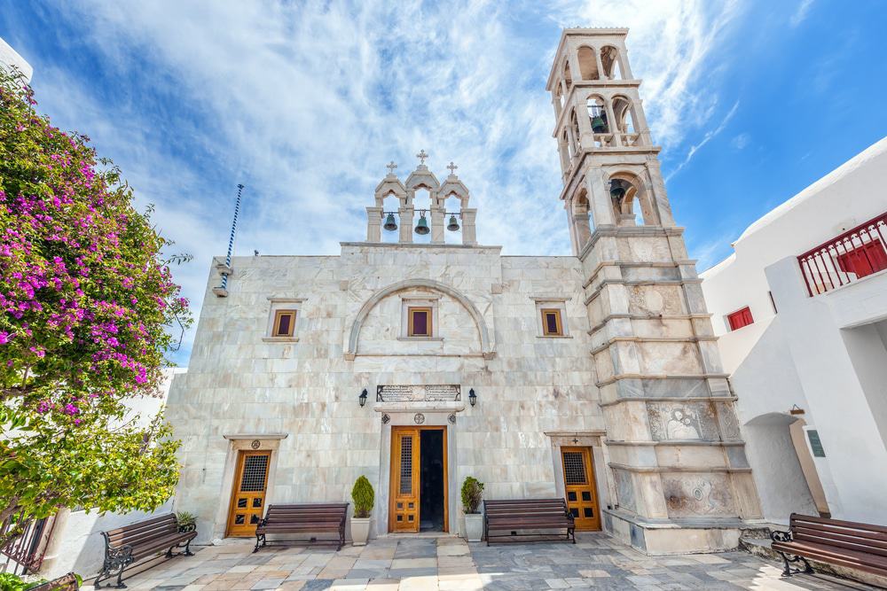 Monasterio de Panagia Tourliani en Ano Mera, Mykonos