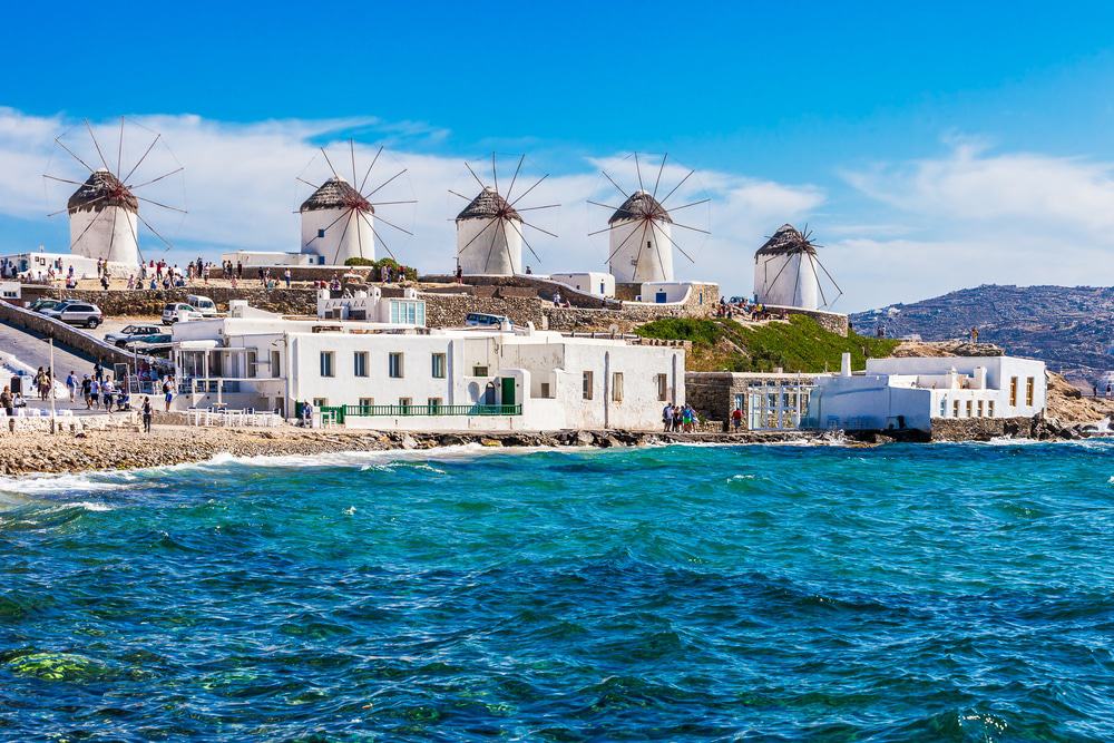 Molinos de viento de Míkonos