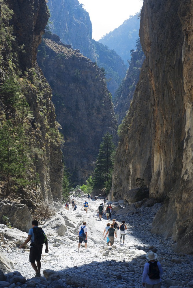 Garganta de Samaria, Creta