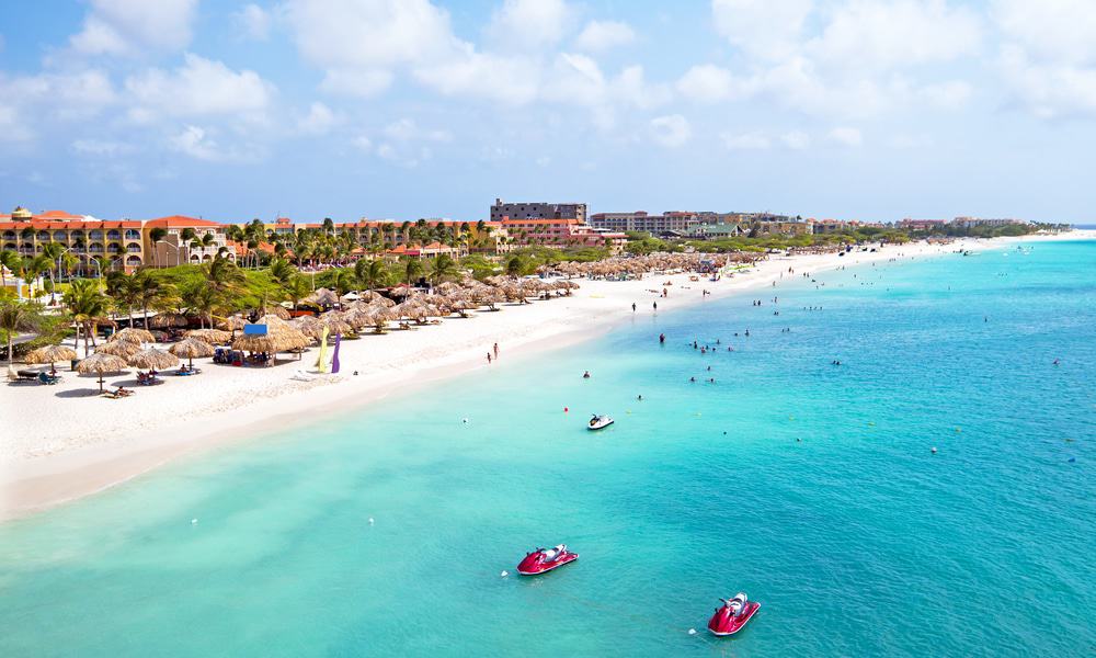 Playa del águila, Aruba