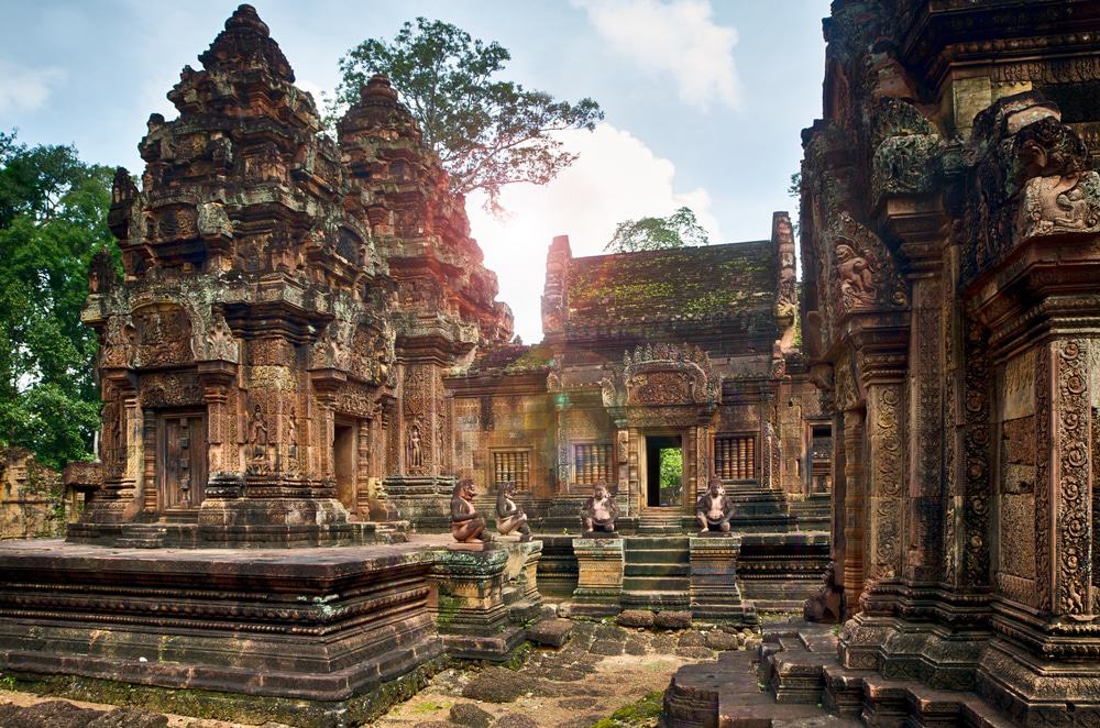 Templo Banteay Srei, Camboya