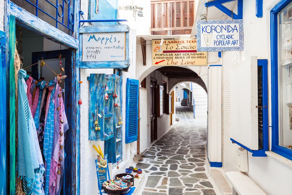 Casco antiguo de Naxos