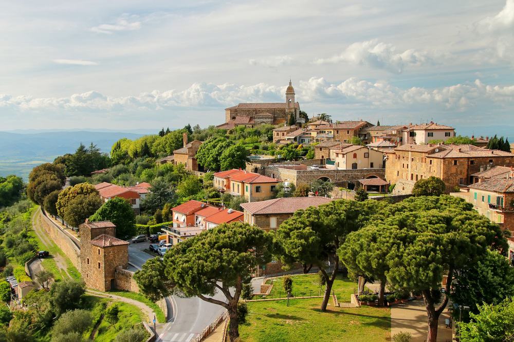 Montalcino, Toscana, Italia